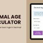 Decimal Age Calculator